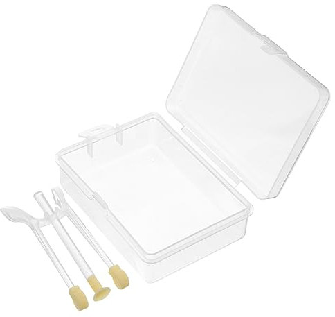 Gatuida Succión De Silicona Insertador De Lentes De Contacto Portátil Succión Varilla De Para Lentes Para Insertar y Quitar Lentillas Diarias Casa Viaje