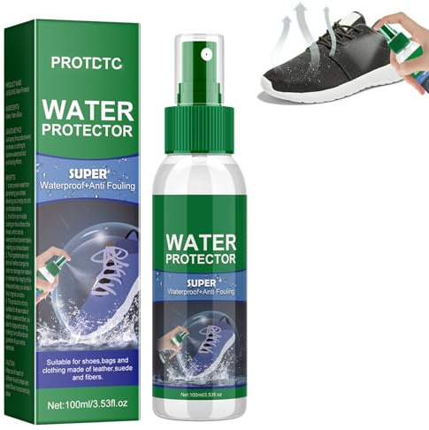 Spray Nano Impermeabile per Scarpe,Spray Impermeabilizzante per Scarpe,Spray Protettivo per Scarpe,Spray Impermeabilizzante per Stivali in Pelle,Spray Protezione Totale da Acqua e Macchie,100ML