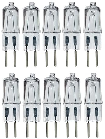LEDLOCLB G5.3 Halogen Bulb,36V 50W Warm White 2700K Lamp Accessories,36V -50W,10PCS