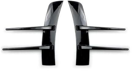 Frontspoiler Auto für Ford Kuga III 2024, Auto Front Bumper Frontstoßstangen-Spoiler-Splitter-Lippenkörper-Kit, Frontspoiler aus ABS