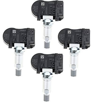 TPMS Sensore di Pressione Pneumatici Monitor 4 Pezzi Auto, per BMW, X1 X2 433-Mh-Z 36106855539 707355-10 36106856209 Sensore di monitoraggio della Pressione dei Pneumatici