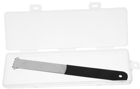 Gadpiparty Outil Dextraction de Pavés avec Micro Dents Grattoir Joint Multifonction pour Retrait Précis Poignée Ergonomique Antidérapante pour Entretien Jardin et Terrasse