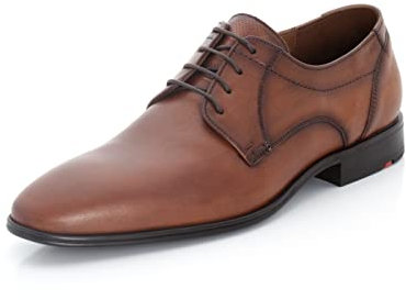 LLOYD Herren Schnürhalbschuhe Osmond, Männer Businessschuhe,Derby,Normalweit,schnürschuhe,schnürer,Businessschuhe,Derby,Man,Cognac,46 EU / 11 UK