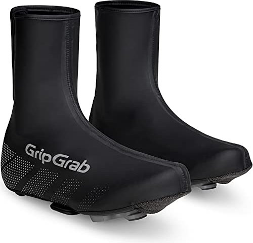 GripGrab RIDE Waterproof Road Bike Cycling Overshoes Thin Windproof Adjustable Bicycle Rain Protection Shoe Covers