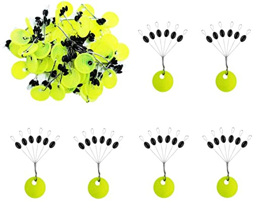 Bobber Stoppers for Fishing Line: 150pcs Sinker Float Stops for Bass Fishing - Texas Rig Weight Stoppers Size Large Medium Small