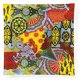 Excelsa Afrika Plat Plateau Décoré