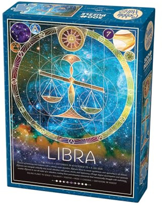 Cobble Hill 500 bitar zodiak pussel – vågen – provaffisch ingår