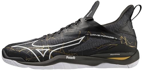 Mizuno Scarpe da Pallamano da Uomo, Nero, 50 EU