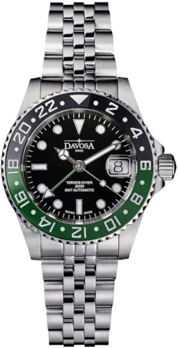 DAVOSA TERNOS Ceramic GMT 16159007 Herren Automatikuhr