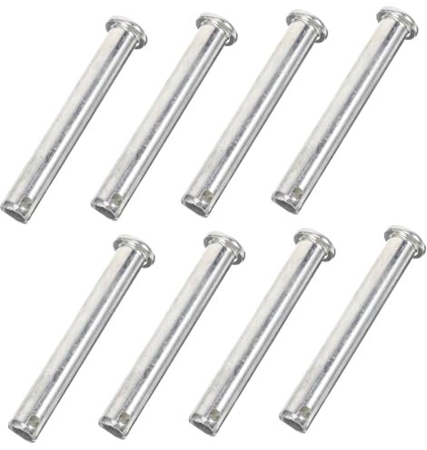 BESTonZON Gerüstkupplungsbolzen M8x75 Metall Schnappverschluss Sicherungsstift Gerüstausrüstung Für Stabile Verbindungen