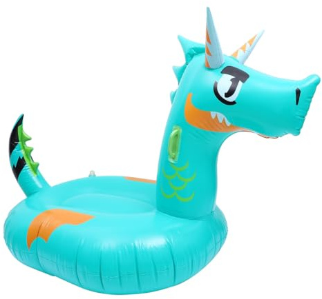ifundom Aufblasbares Drachen-schwimm-Bett Für Erwachsene Lustige Wasser-Lounge-Matte Leicht Und Tragbar Für Pool Und Strandspaß Langlebiges Material Für Besten Komfort