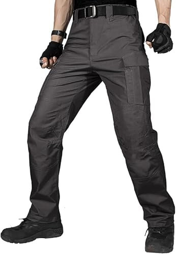 FREE SOLDIER Pantaloni da Lavoro per Uomo – Pantaloni Cargo con vestibilità Comoda, Tattici, con Tasche Multiple