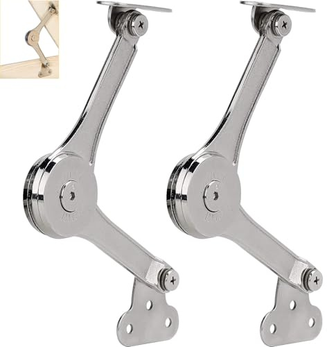 Heavy Duty Scharnierdeckel Support Scharnier mit Soft Close Faltdeckel Stay Scharnier für Kabinett Küche Schrank Spielzeug Kammer (A01#)