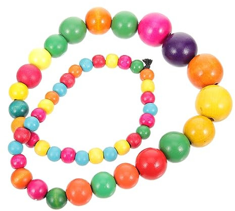 TOGEVAL Bunte Boho Perlenkette Damen Lang Leicht Geschmeidig Damen Schmuck Beaded Halskette Modeschmuck Für Frauen Und Mädchen