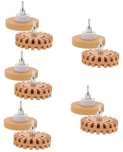SOLUSTRE 10stücke Pneumatischer Radiergummi Aufkleber Entferner Und Räder Für Effektive Kleber Und Farbentfernung Im Auto Und Anderen Anwendungen