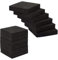 Hikrxya 12 Pièces Tapis Anti-Vibration pour Machine à Laver 10x10x2 CM - Tampons Antivibrations Coussinets en Caoutchouc - pour Lave-Linge Réfrigérateur Sèche-Linge Haut-Parleur Rondelles Meubles