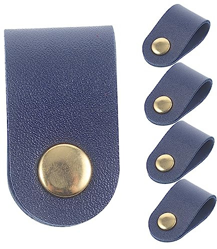 DIYEAH 5piezas Hebilla De Para Cable De Auriculares Organizador De Cables Correas Para Enrollar Para Viajes y Oficina Unidades