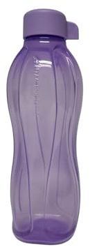Tupperware to Go Eco 1,0 Liter Drehverschluss Trinkflasche EcoEasy für Kohlensäure 1000ml (flieder)