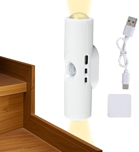 Lampada con rilevatore di movimento per interni | Illuminazione intelligente sotto mobile - Luce notturna intelligente magnetica senza fili per uso in camera da letto, cucina,
