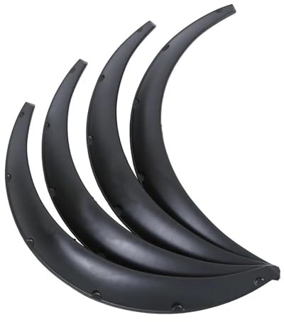 Garde Boue Voiture Garde-boue Universels Pour Voiture Garde-boue Bavettes Élargisseurs D'ailes Passages De Roue Extra Larges 4x Sourcils De Roue De Voiture