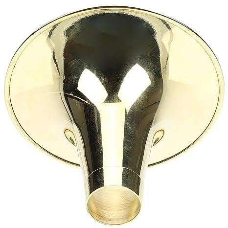 Suona Ersatzteil D-ton Messing Horn für Reparatur Gold | Verdicktes Zubehör, Praktisches Teil für Anfänger und Profis, Passendes Instrumenten Ersatzteil