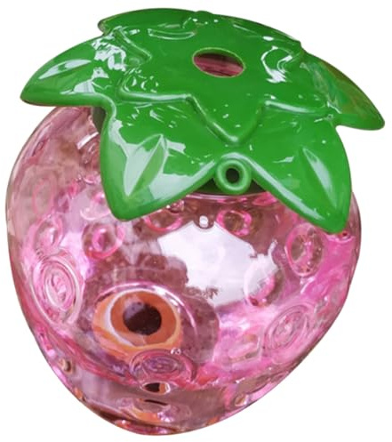 ibasenice 3 Pièces Dispositif Arrosage Automatique Forme de Fraise Arrosage Créatif et Pratique pour Plantes Intérieur et Extérieur