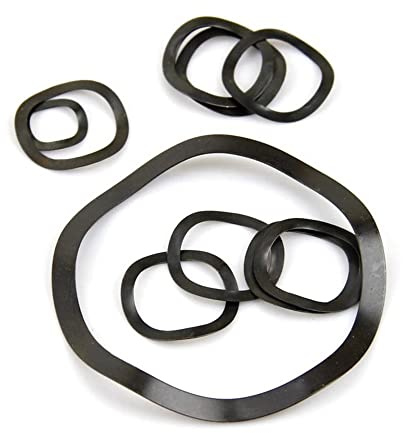 Rondelles ondulées, 10/20 pièces M6 M8 M12 M16 M20 M41 en acier inoxydable, rondelles ondulées/ondulées/frisées, élastiques(20pcs,M39x46x0.5mm)