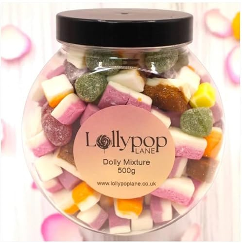 Dolly Mixture Mini Sweet Jar - 500g