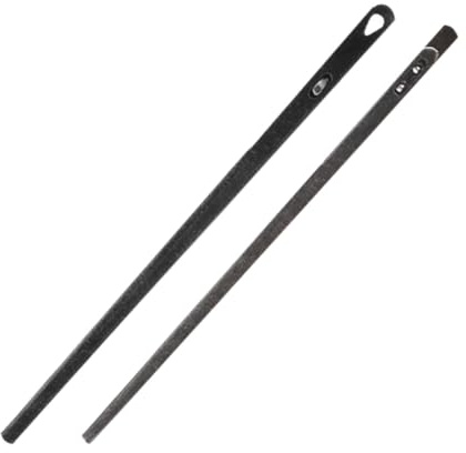 GAROZATION Set 2 Aghi per Cucire Pelle in Acciaio Ago Doppio e Singolo per Lavori Artigianali Strumenti Multifunzionali per Lavorazione Cuoio per Artigianato e Cucito Creativo