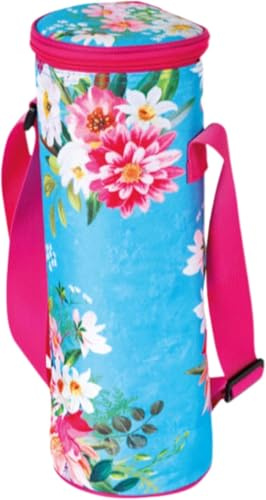 The Gifted Stationery Co. Ltd. Bottle Cooler Bag – Insulated Wine Bottle Carrier – Reusable Bottle Cooling Bag for Wine, Champagne or Gifts 130 × 130 × 350 mm (Radiance)