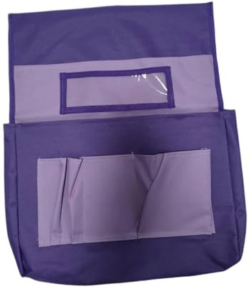 ALCXAZS Organizador de Almacenamiento de Gran Capacidad con Bolsillos para sillas, solución para útiles Escolares de Estudiantes. El Bolsillo de