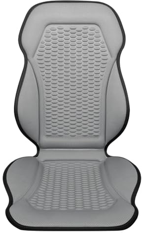 Cuscino per sedile auto ventilato, con protettore per il supporto della schiena - Cuscino per sedile auto traspirante, per camion, camper, berlina, veicolo, viaggio, guida a lungo termine, seduta