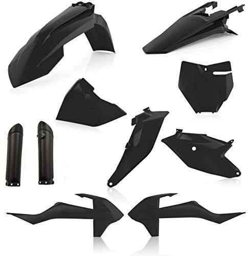 Acerbis 0022933.090 Komplettes Kunststoff-Set für KTM Sx 85 2018, Schwarz