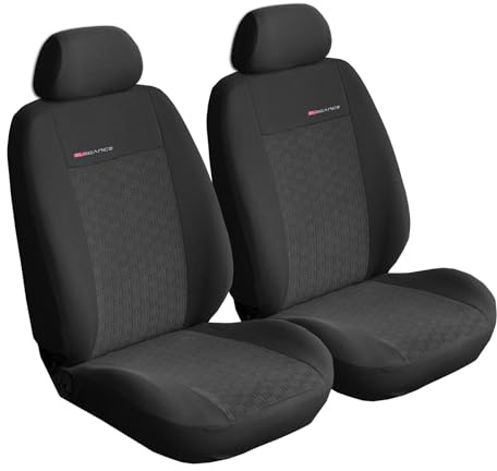 Carpendo Universelle Autositzbezüge (2er-Set) – Schutzbezüge für Vordersitze – Sitzbezüge Auto - kompatibel mit Seitenairbags – TÜV-Zertifiziert – P1
