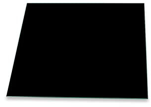 Herdabdeckplatte Abdeckung Ceranfeld Abdeckplatte Schneidebrett 1-Teilig 60x52 Schwarz Spritzschutz Glasplatte Ceranfeldabdeckung Schutz für Kochplatten Herdschutz Sicherheitsglas Glasschneidebrett