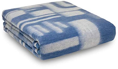 Nada Home Coperta Invernale Misto Lana Singola 1 piazza Boston Blankets 150x210 cm Made in Italy Calda Morbida e Confortevole 1 posto