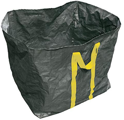 Windhager 07086 - Sacco per rifiuti da Giardino, particolarmente Robusto e Resistente agli Strappi, 250 l, 60 x 60 x 70 cm, 150 g/m², Colore: Antracite