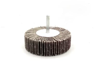 5 dischi abrasivi per ruote con lamelle, 25 mm, 60 mm, 80 mm, grana 80 mm