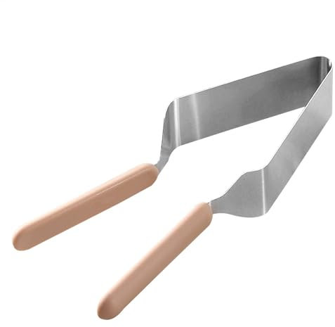 Cake Slicer Cutter Divider, Stainless Steel Pie Server Cake Slicer, Triangle Cake Slicer for Even Slices, Adjustable Cake Slicer with Double Handle for Kitchen Food, Birthday Party