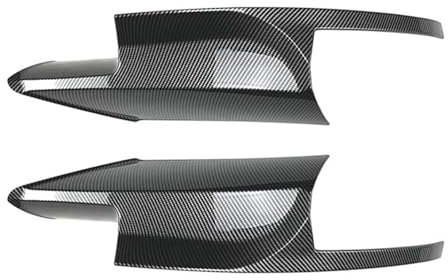 Auto Frontspoiler Lippe Für B&MW F10 F11 M5 2011–2017 Auto-Frontstoßstange Unterlippe Winkeldiffusor Splitter Spoiler Schutzfolie Auto-Frontspoiler(Carbon Fiber Look)