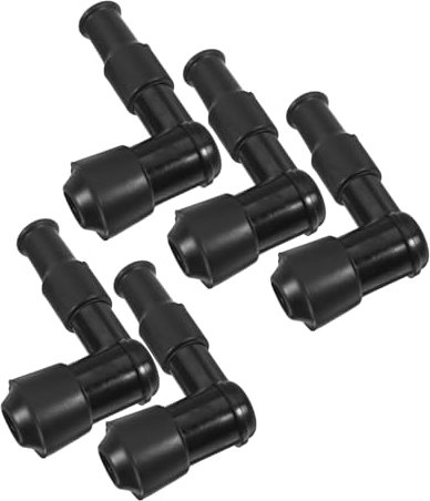 UPKOCH 5 Pezzi Cappuccio Candela Alta Pressione per Generatori e Microcoltivatori Accessorio per Migliorare Efficienza Del Motore Resistente Alle Temperature e Pressioni Estreme