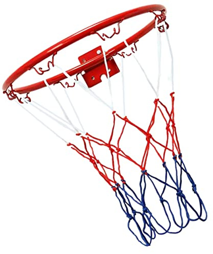 BESPORTBLE Basketballkorb Hängend für Indoor Rotes Basketballrahmen für Zimmer Einfach zu Montieren Fördert Hand Augen Koordination und Sportfähigkeit für Kinderzimmer