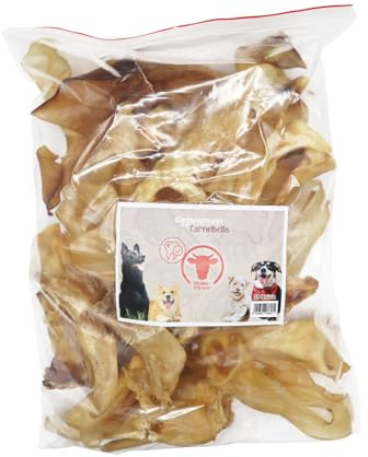 Carnebello Lot de 20 oreilles de bœuf dans un sachet
