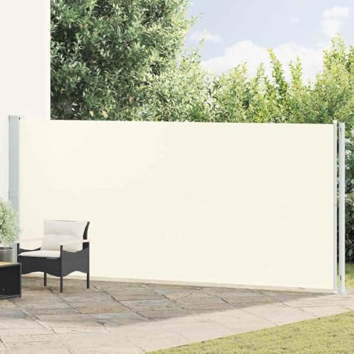 Genérico Toldo Lateral retráctil de jardín Crema 180x600 cm,Casa y jardín,Jardín,Artículos de Exterior,Sombrillas,317965