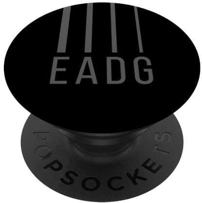 EADG Guitare Basse 4 Cordes PopSockets PopGrip Adhésif