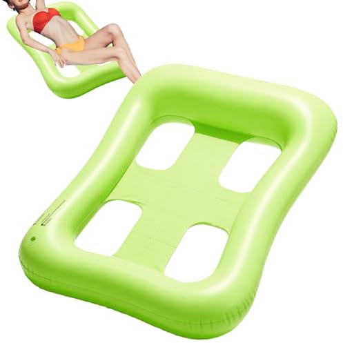 Flotteurs de piscine gonflables, île flottante pour l'eau | Salon flottant – Sur le lac, la rivière, les fêtes et les réunions, dans le jardin, au camping, en vacances
