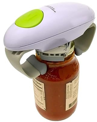 Ein automatischer Glasöffner, mühelose, elektrische binaurale Flasche für hartnäckige Gläser, Küchenhelfer, begrenzte Handkraft
