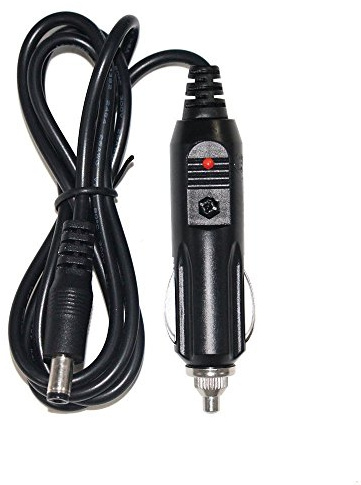 KUNCAN 4FT 12V Cigarette Lighter to DC5521 Power Cable – 5A Fuse, Car Charger for GPS, DVD Player, Bluetooth Speakers, Breast Pump, Air Pump (12V DC Auto Adapter)