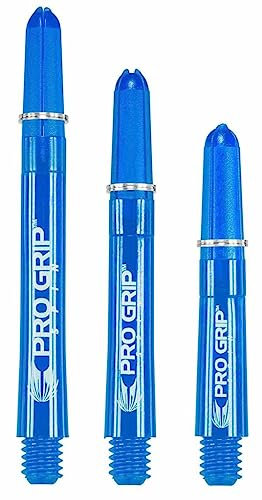 Empire Dart Schaft-Set Kunststoff Pro Grip Spin 3,1 cm Blau