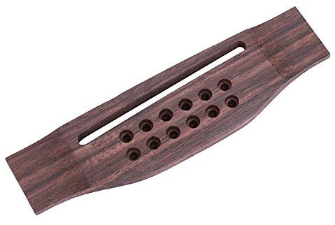 Ponte per Chitarra a 12 Corde, Sella Ponte in Palissandro Accessori per Chitarra Acustica a 12 Corde